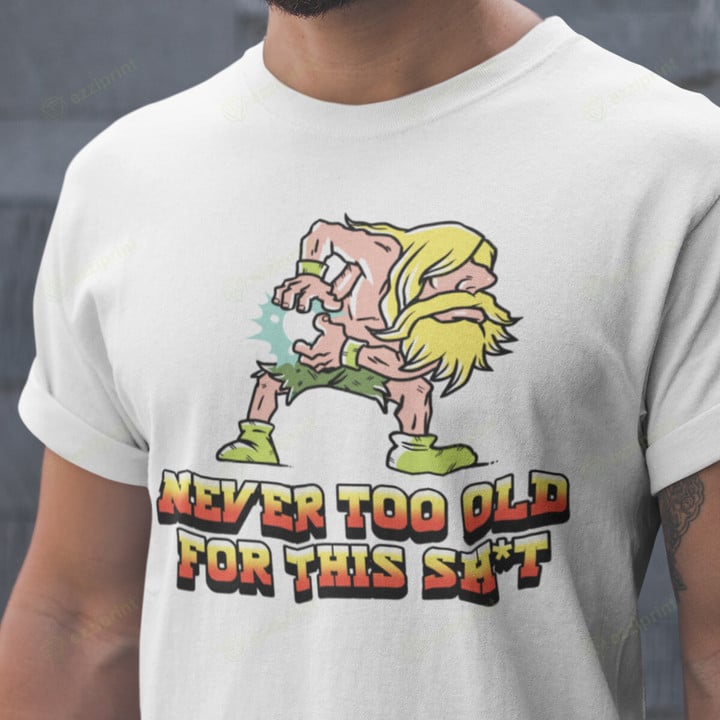 Never Too Old Street Fighter T-Shirt