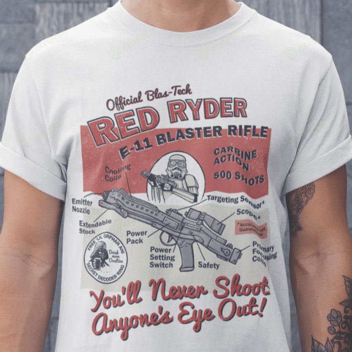 Red Ryder A Christmas Story Star Wars Mashup T-Shirt