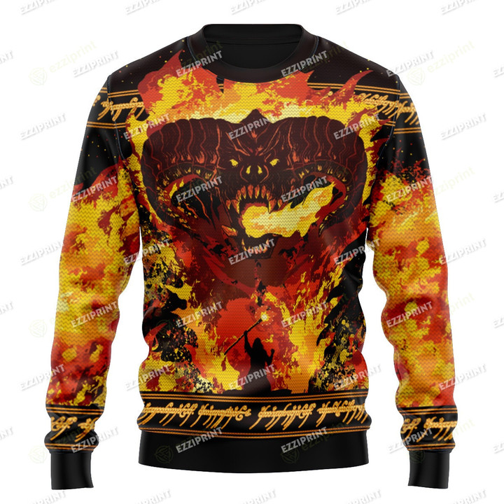 You Shall Not Pass Lord of the Rings Sweater