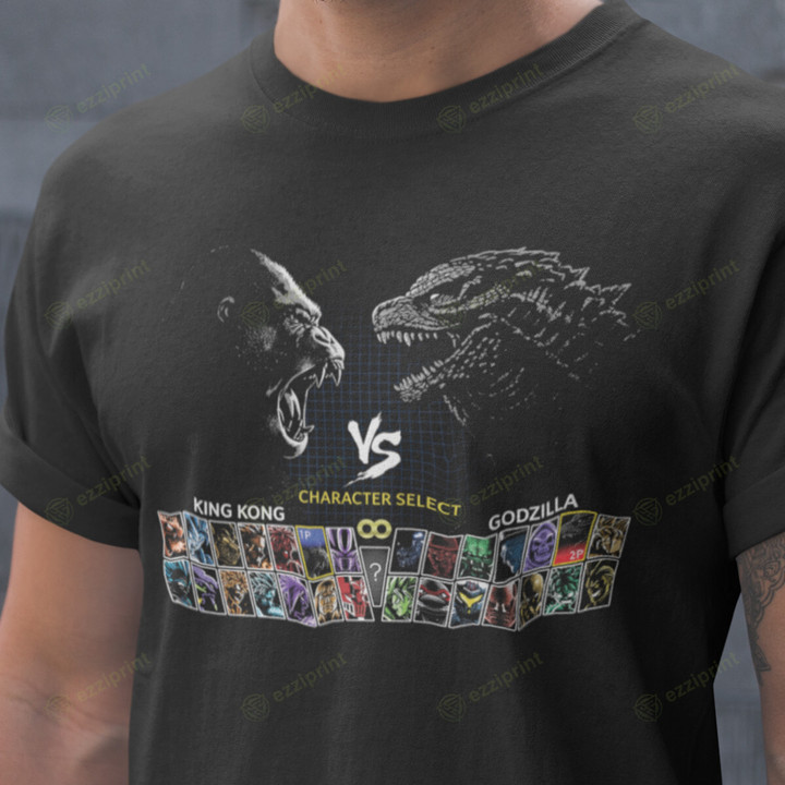 Character Select Godzilla T-Shirt