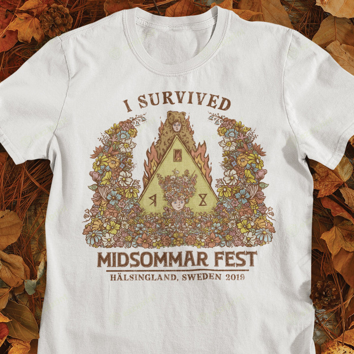 I Survived Midsommar Fest Midsommar T-Shirt