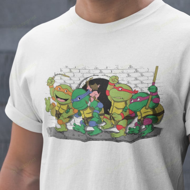 Where the Wild Turtles Are Teenage Mutant Ninja Turtles T-Shirt