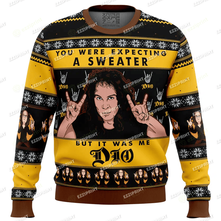 It Was Me Dio Ronnie James Dio Ugly Christmas Sweater