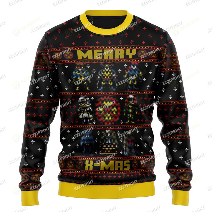 Merry X-Mas X-Men Christmas Sweater