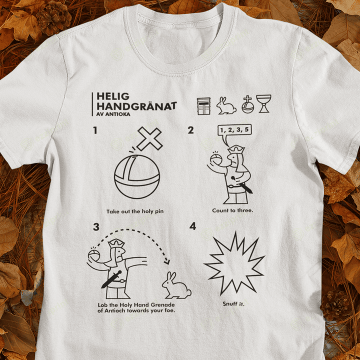 Holy Grenade Ikea Monty Python and the Holy Grail T-Shirt
