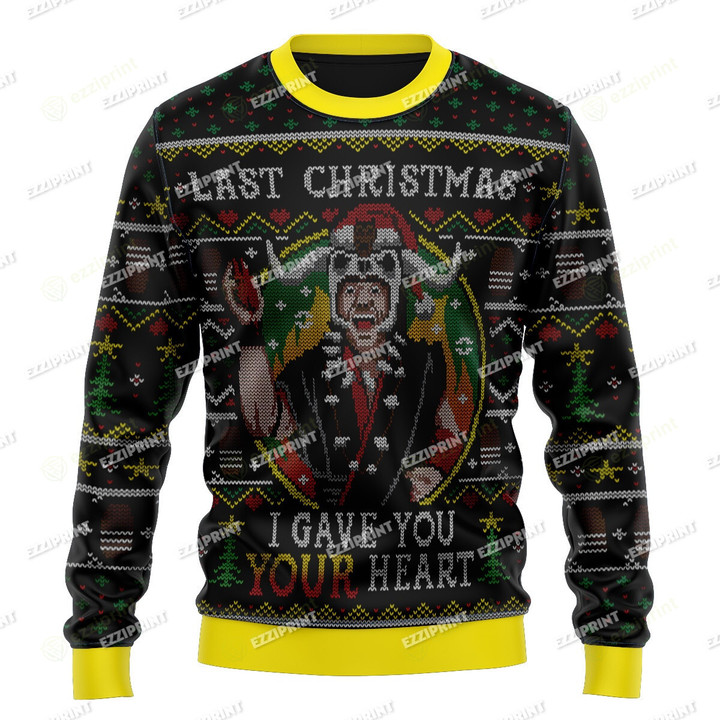 I Gave You Your Heart Mola Ram Indiana Jones and the Temple of Doom Christmas Sweater