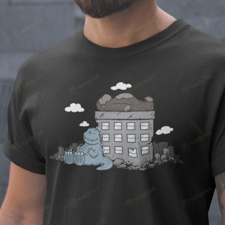 Sleeping Kaiju Godzilla T-Shirt