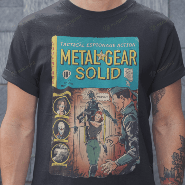 Solid Comic Metal Gear T-Shirt