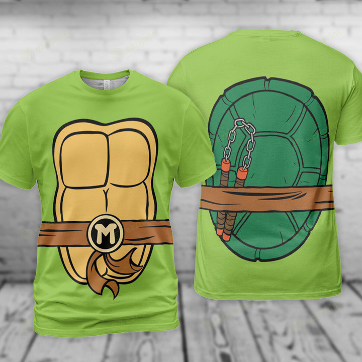 Michelangelo Costume Teenage Mutant Ninja Turtles AOP T-Shirt