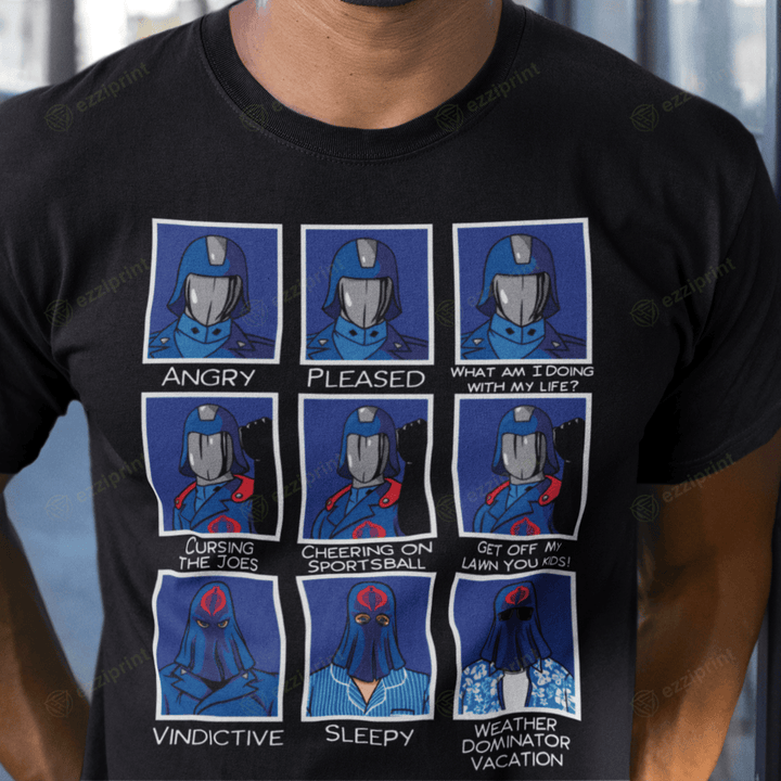 Cobra Faces G.I. Joe T-Shirt