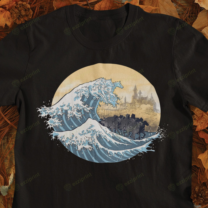 The Great Wave Of The Ringwraiths The Lord of The Ring T-Shirt