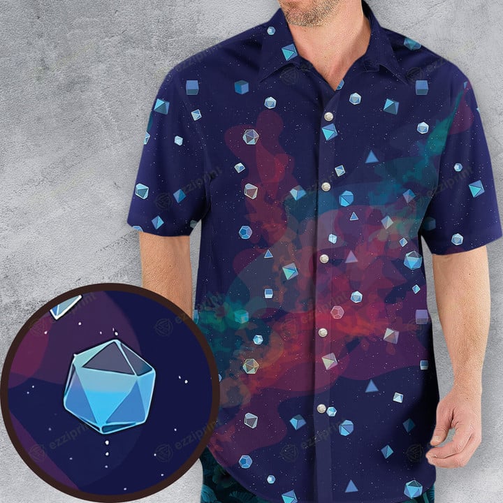 Nebula Dice DnD Hawaiian Shirt