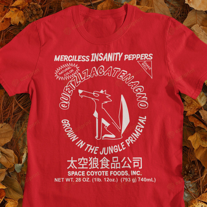 Space Coyote Sriracha The Simpsons T-Shirt