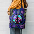 Hippie Peace The Earth Hippie Accessories Tote Bag