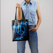 Hippie Cloud Blue Hippie Accessories Tote Bag