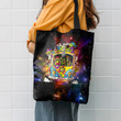Color Car Galaxy Hippie Accessories Tote Bag
