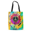 Ty Dye Sun Flower Hippie Accessories Tote Bag
