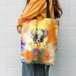 Hippie Sun Flower Elepans Hippie Accessories Tote Bag