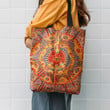 Psychedelic 70s Aesthetic Hippie Accessories Tote Bag