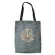 Peace Love Hippie Pattern Hippie Accessories Tote Bag
