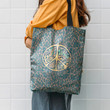 Peace Love Hippie Pattern Hippie Accessories Tote Bag