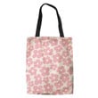 Pastel Pink Flowers Hippie Accessories Tote Bag