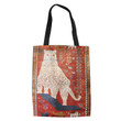 Snow Leopard Persian Animal Hippie Accessories Tote Bag