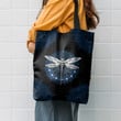 Hippie Bufterfly Mandala Hippie Accessories Tote Bag