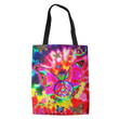 Hippie Bufterfly Ty Dye Pattern Hippie Accessories Tote Bag