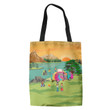 Car Camping Hiipe Hippie Accessories Tote Bag