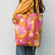 Groovy 60's and 70's Flower Power Hippie Accessories Tote Bag
