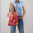 Groovy 60's and 70's Flower Power Hippie Accessories Tote Bag