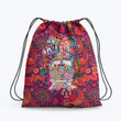 Hippie Dreams Car Flower Hippie Accessorie Drawstring Backpack