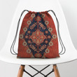 Southwest Tuscan Shapes Boho Hippie Accessorie Drawstring Backpack
