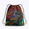 The Glow Hippie Peace Love Hippie Accessorie Drawstring Backpack