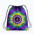 Mandala Flower Hppie Pattern Hippie Accessorie Drawstring Backpack