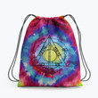 Hippie Thug Love Ty Dye Hippie Accessorie Drawstring Backpack