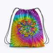Hippie Butterfly ty dye Hippie Accessorie Drawstring Backpack