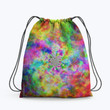 Hippie Ty dye Pattern Hippie Accessorie Drawstring Backpack