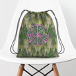 Forest Peace Love Hippie Accessorie Drawstring Backpack