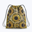 Sun Flower Pattern Hippie Accessorie Drawstring Backpack