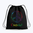 Hippie Coeoiot Hippie Accessorie Drawstring Backpack