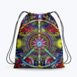 Hippie Pattern Soul Hippie Accessorie Drawstring Backpack