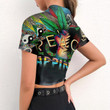 Peace Leaves Happiness Crop Top