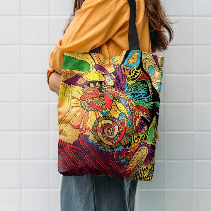 Hippie Animal Hippie Accessories Tote Bag