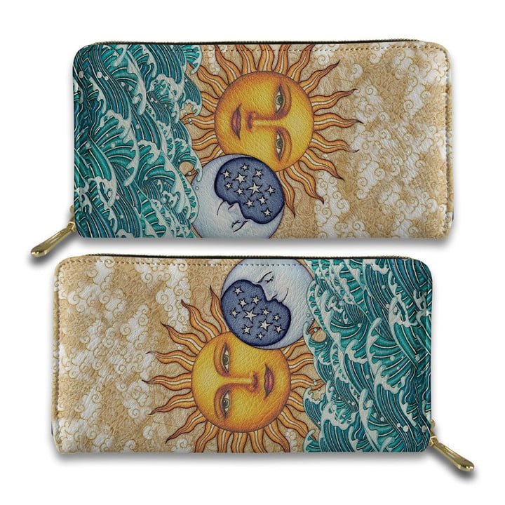 Sun And Moon Hippe Sea Hippie Accessorie Woman Purse