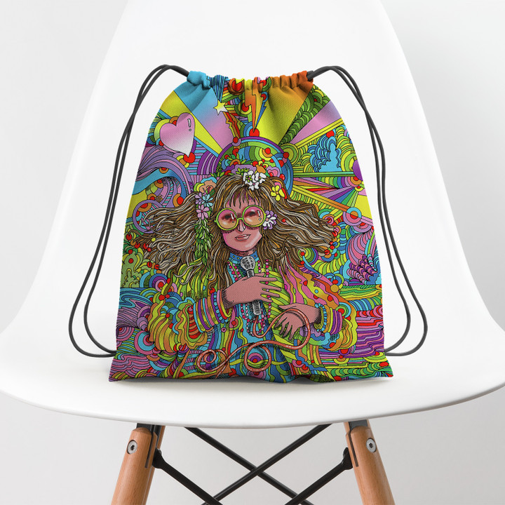 Hippie Chick Hippie Accessorie Drawstring Backpack