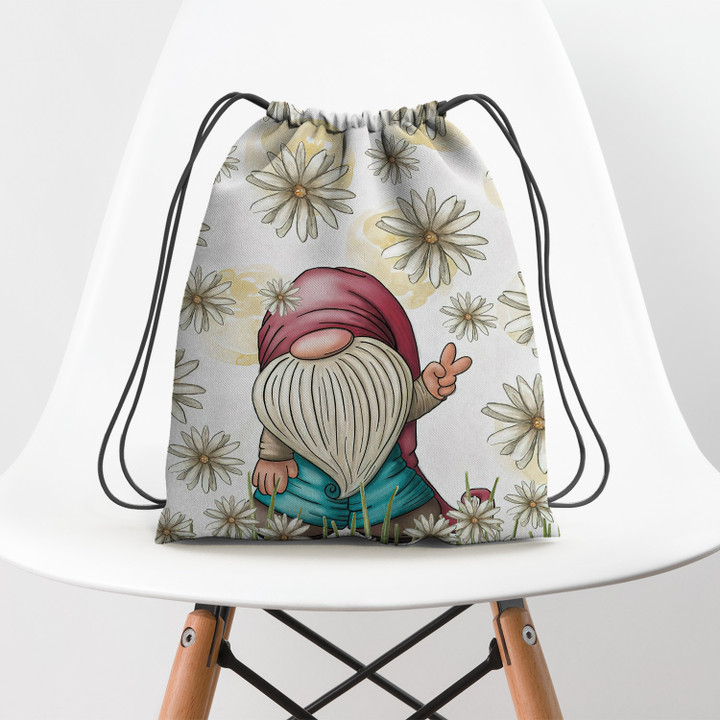 Hippie Gnome Hippie Accessorie Drawstring Backpack