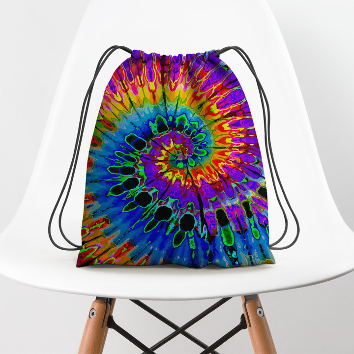 Spun Out Hippie Accessorie Drawstring Backpack