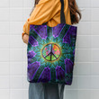 Love light and Peace Hippie Accessories Tote Bag